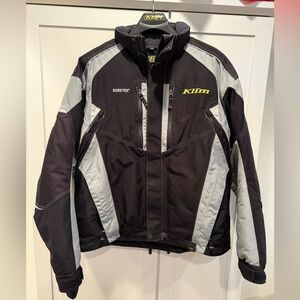 Klim Men's Vector Parka - Black & Grey
Size xl